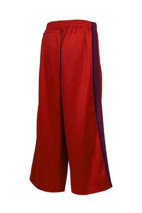 H.D. TRACK PANT - POLY SMOOTH / RED