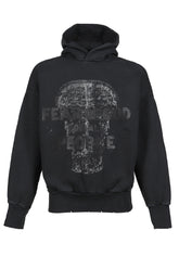 LE PANTERES HOODIE / BLK