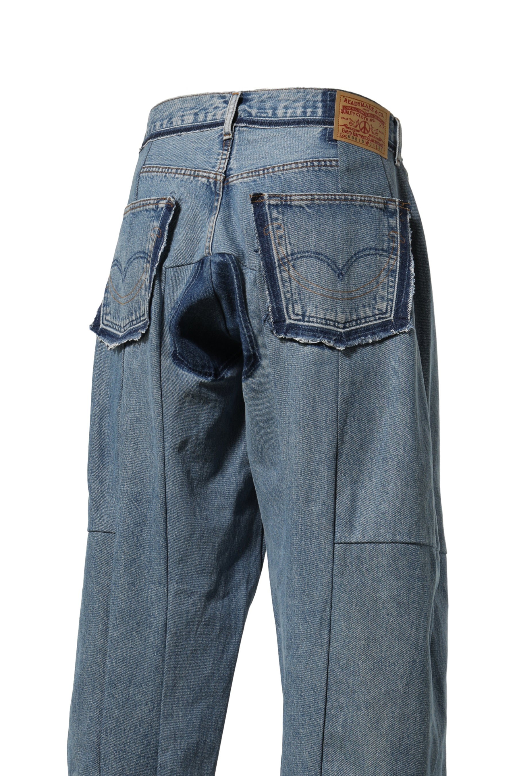 DENIM PANTS (WIDE) / BLU