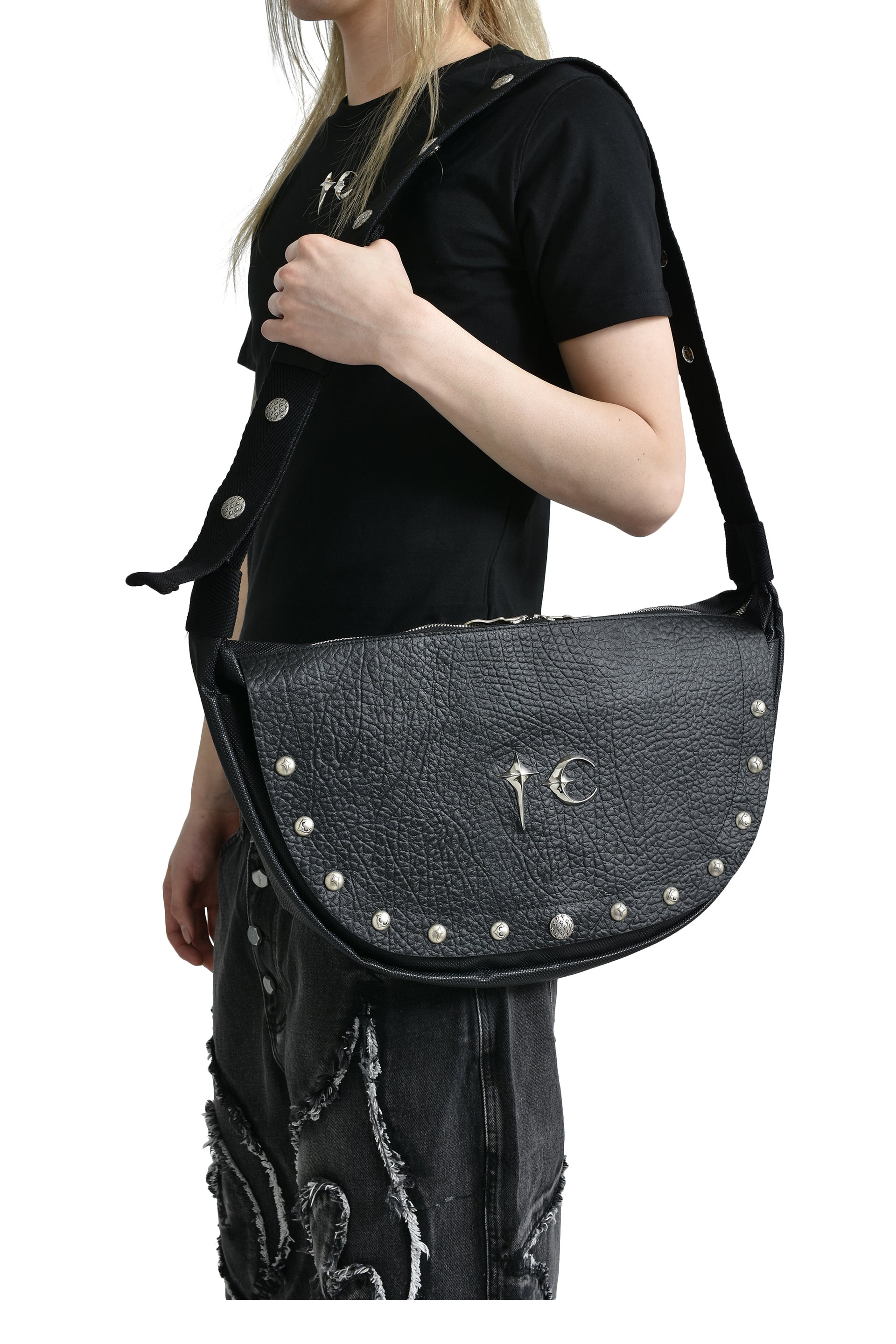 Thug Club DRAGON MESSENGER BAG / BLK