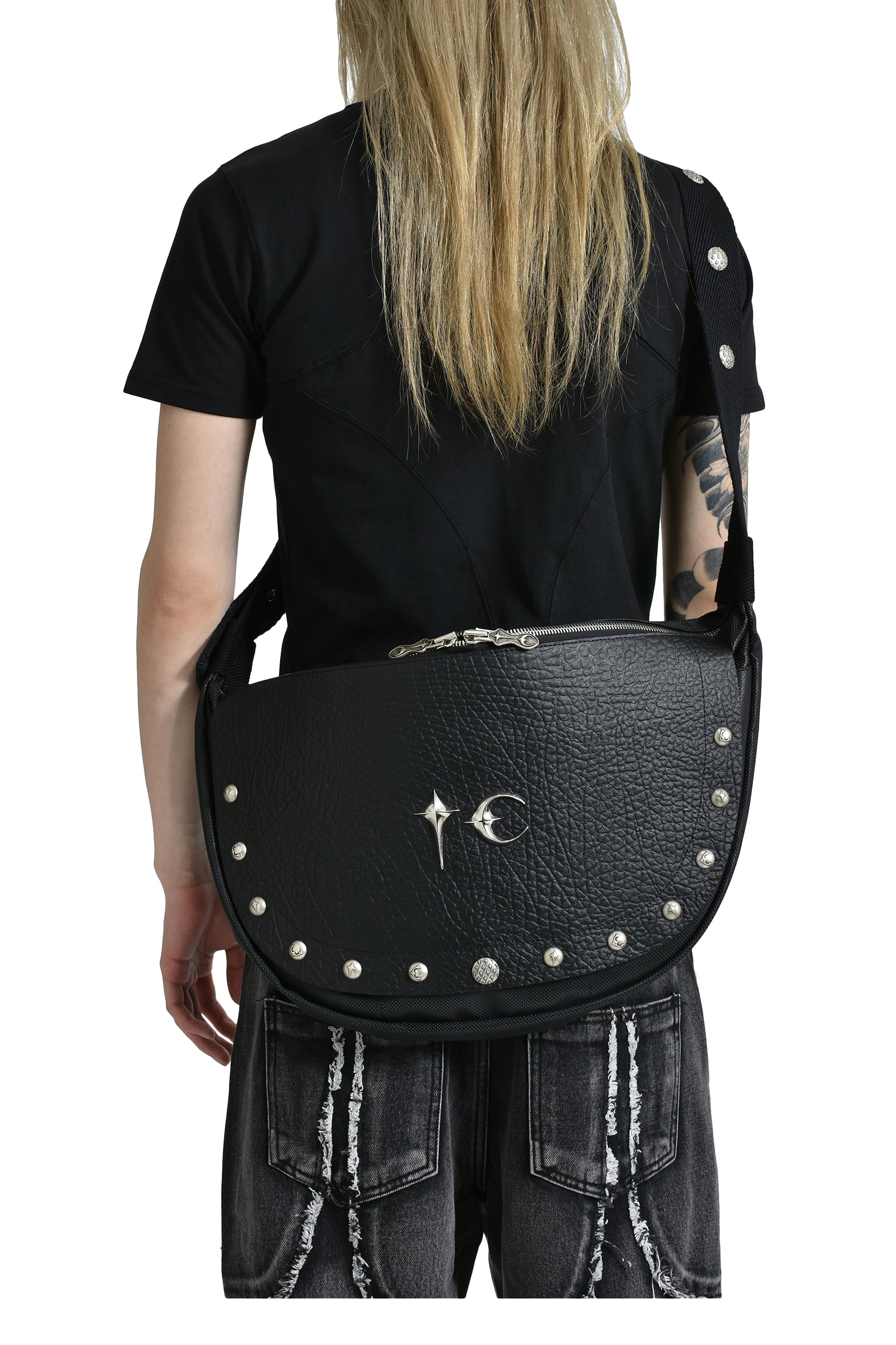 Thug Club DRAGON MESSENGER BAG / BLK