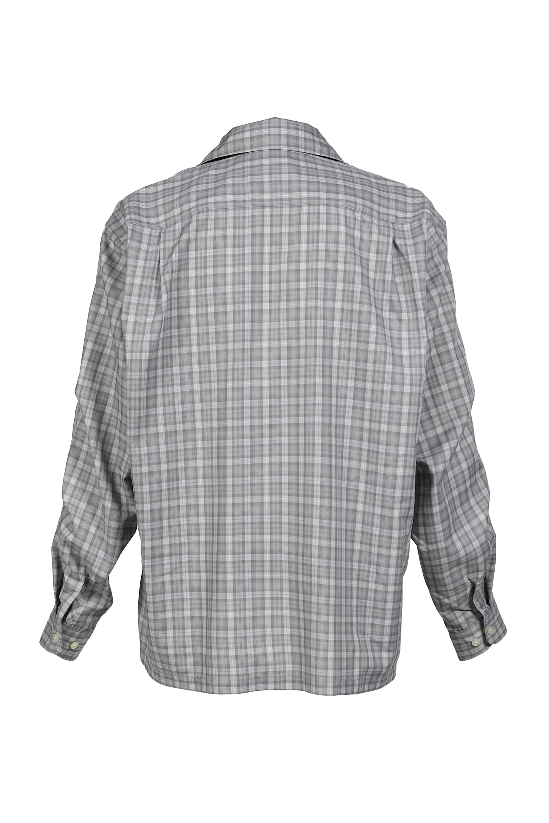 トップス TECH SPORTS OPEN COLLAR SHIRT L/S PLAID DAIWA PIER39 ダイワ ピア39 SS26 TECH SPORTS OPEN COLLAR SHIRT L/S