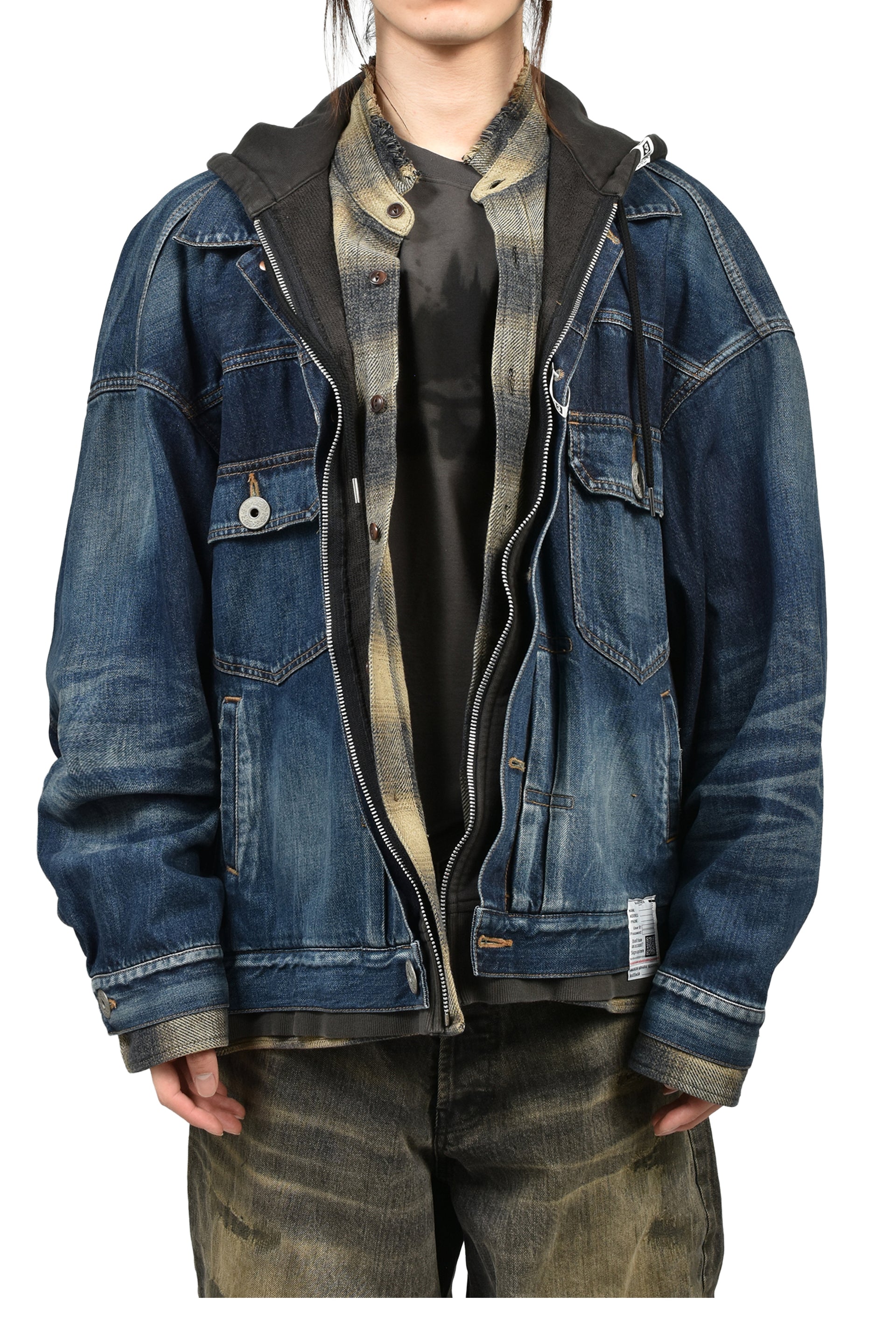 TRIPLE LAYERED DENIM JACKET / IND