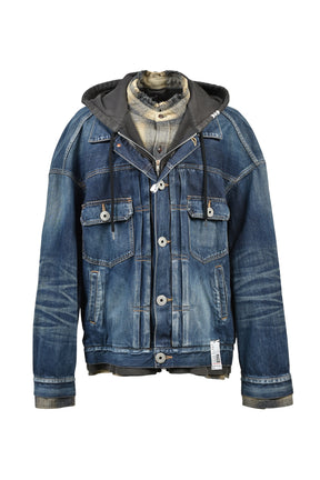 TRIPLE LAYERED DENIM JACKET / IND