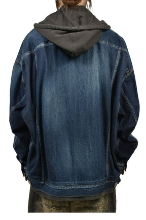TRIPLE LAYERED DENIM JACKET / IND