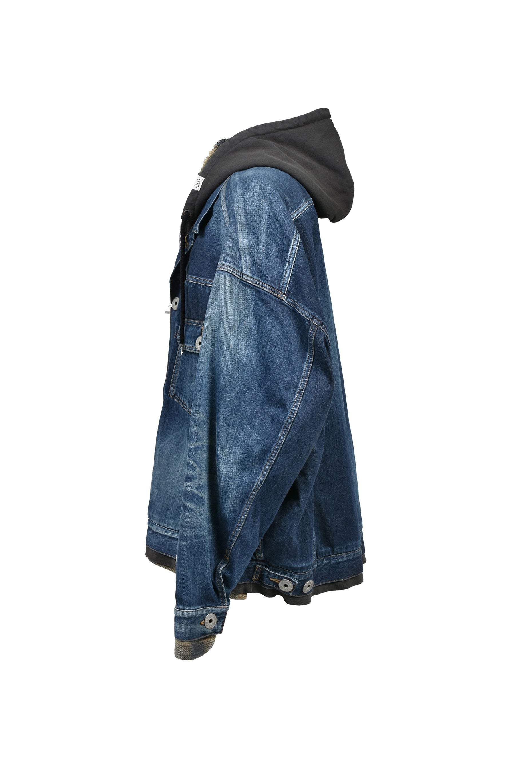 TRIPLE LAYERED DENIM JACKET / IND