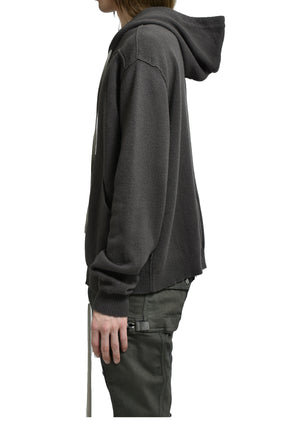 ZIPPED HOODIE / DUST