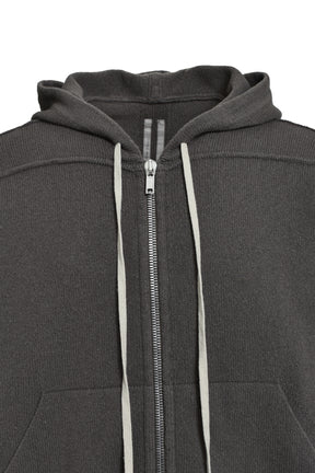 ZIPPED HOODIE / DUST