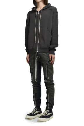 ZIPPED HOODIE / DUST