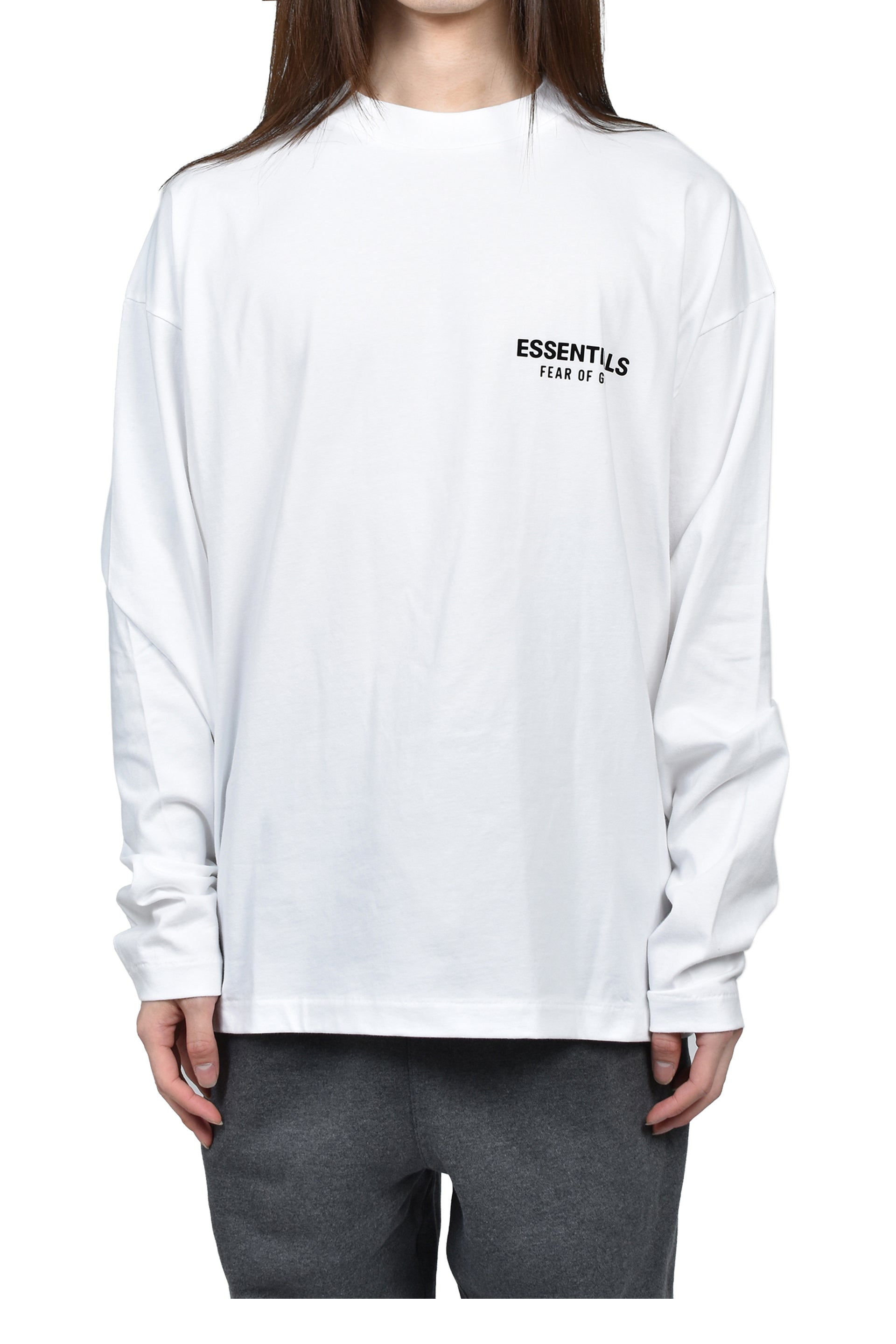 CLASSIC LONG SLEEVE TEE / BRIGHT WHT