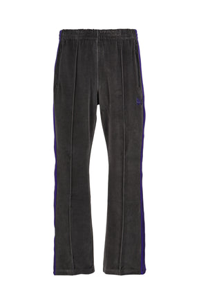 BOOT-CUT TRACK PANT - C/PE VELOUR / CHA