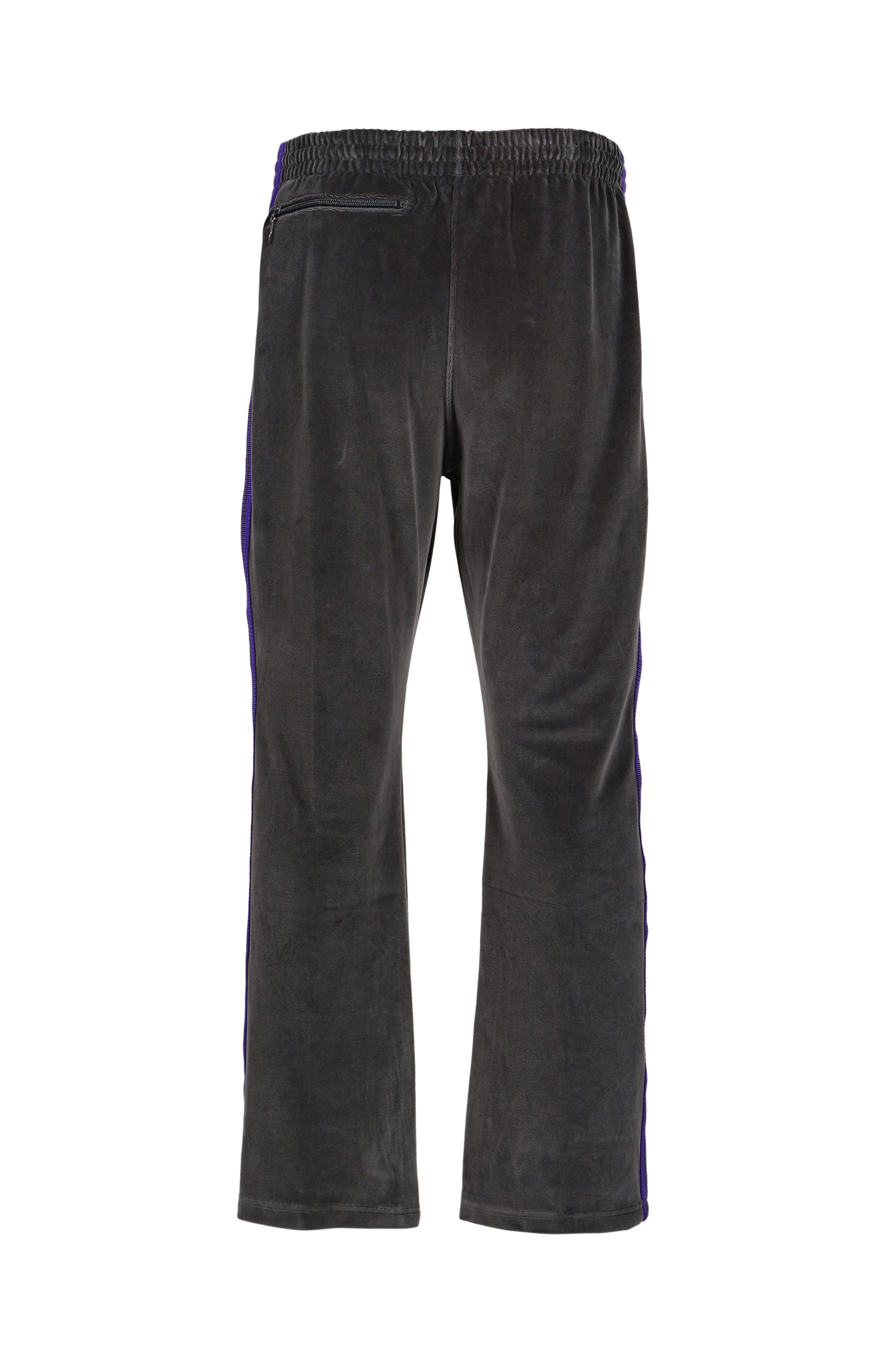 BOOT-CUT TRACK PANT - C/PE VELOUR / CHA