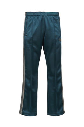 BOOT-CUT TRACK PANT - POLY SMOOTH / GRN