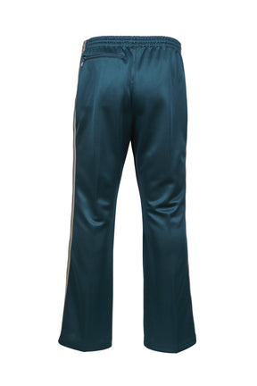 BOOT-CUT TRACK PANT - POLY SMOOTH / GRN