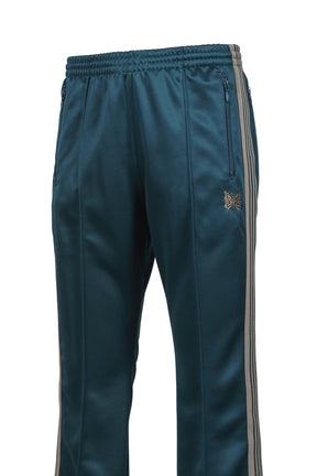 BOOT-CUT TRACK PANT - POLY SMOOTH / GRN