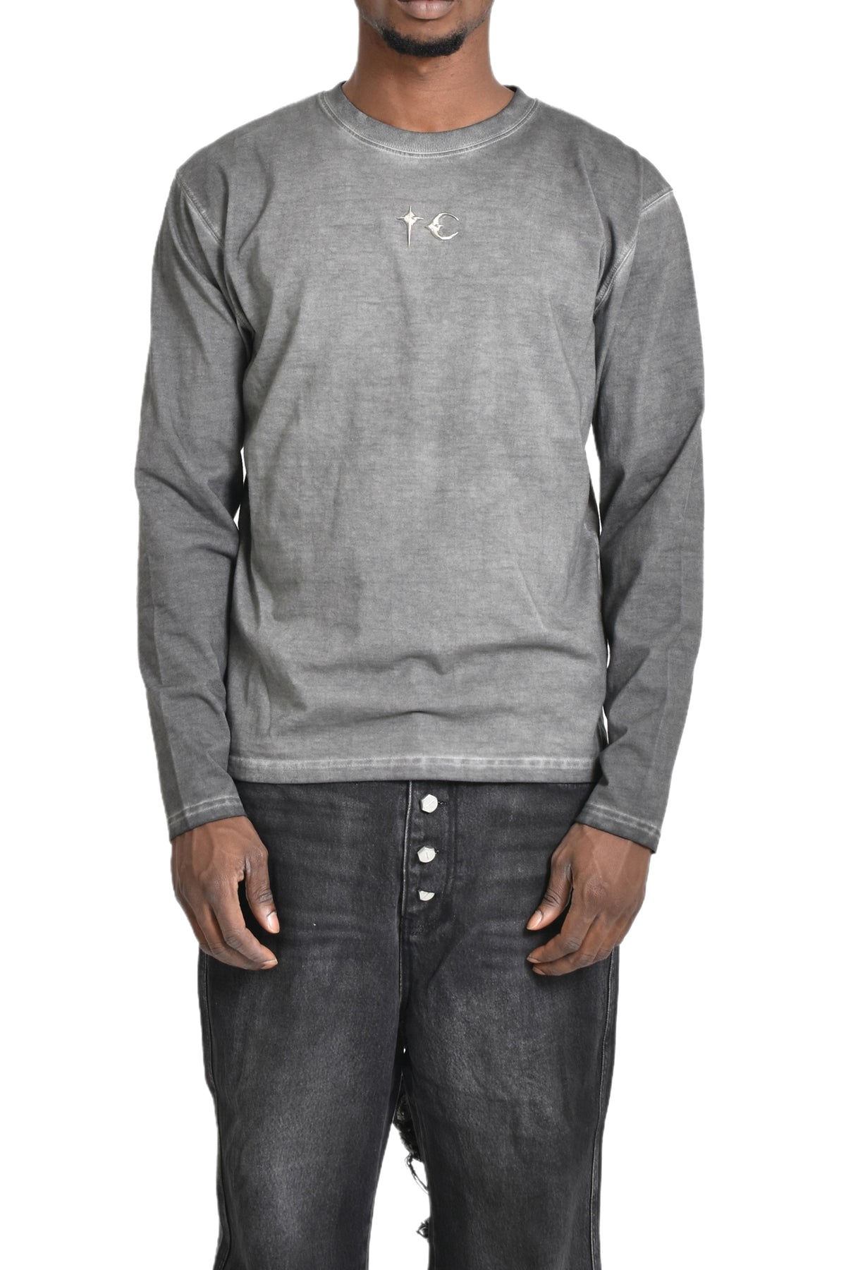 TC BASIC LONG SLEEVE / GRY