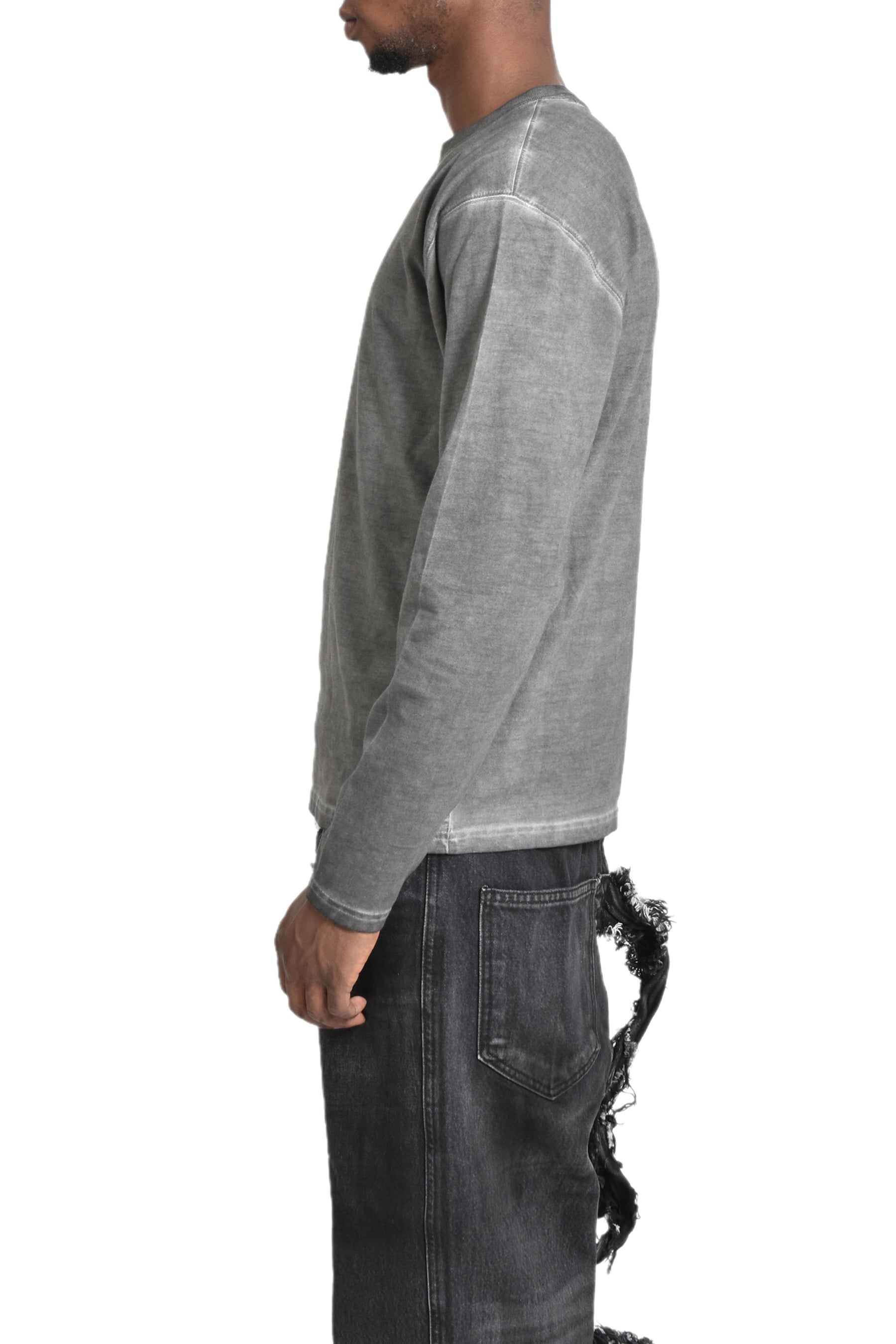 TC BASIC LONG SLEEVE / GRY