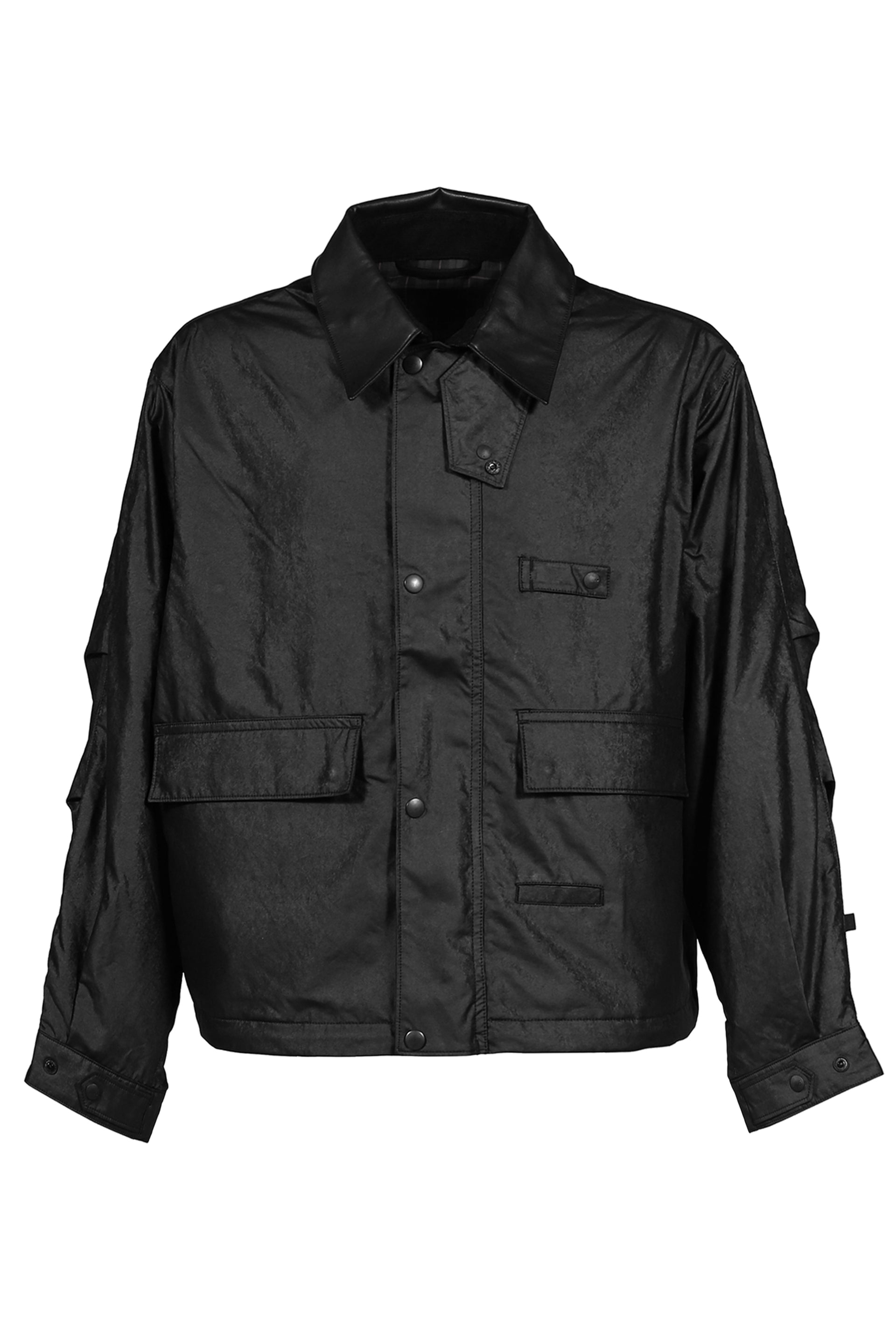 TECH BRITISH SHORT HUNTER JACKET / BLK