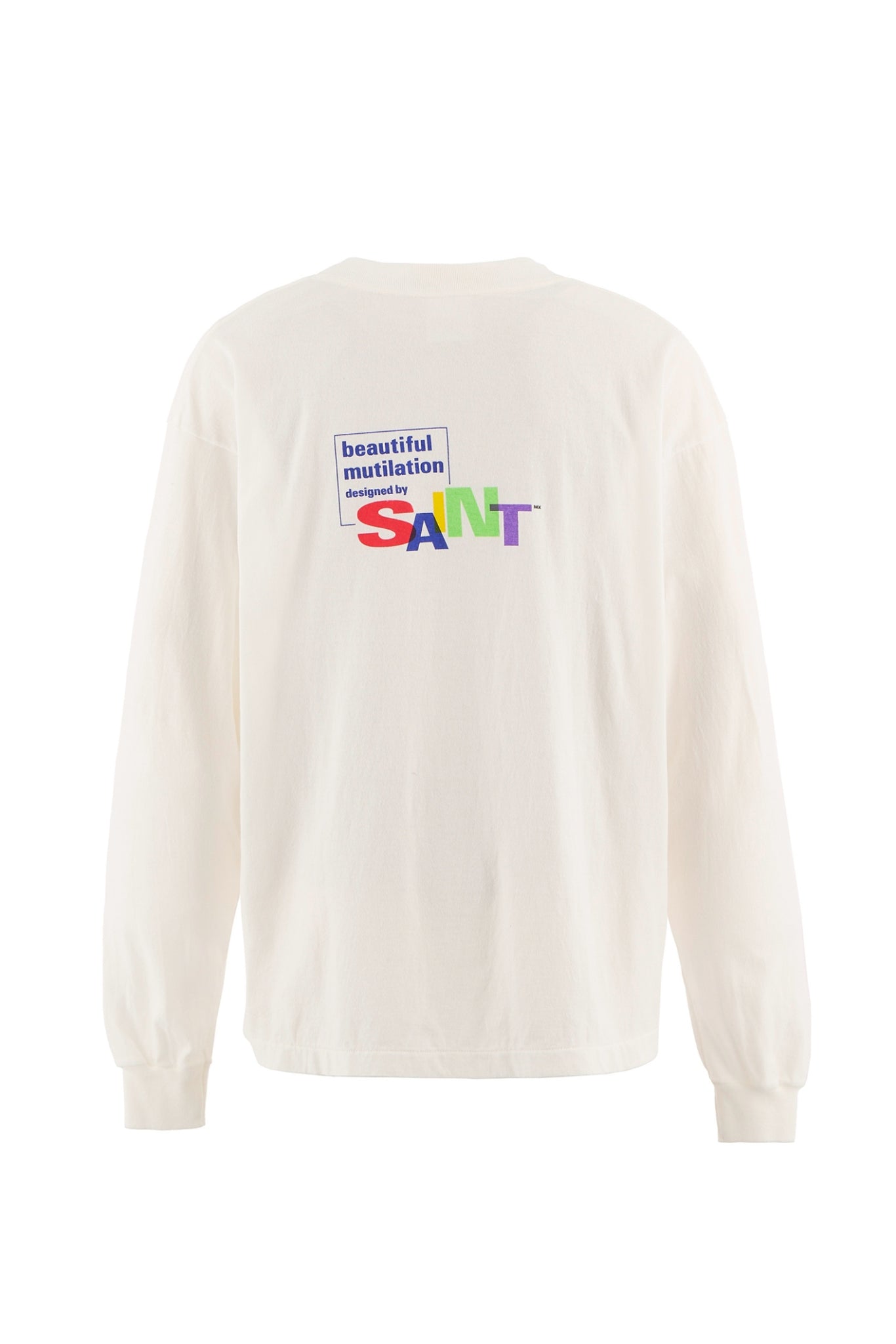 LS TEE/BEAUTIFUL SAINT / WHT