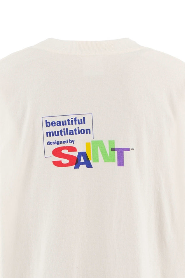 LS TEE/BEAUTIFUL SAINT / WHT