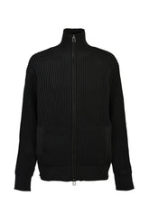 DRIVERS KNIT ZIP JACKET / BLK