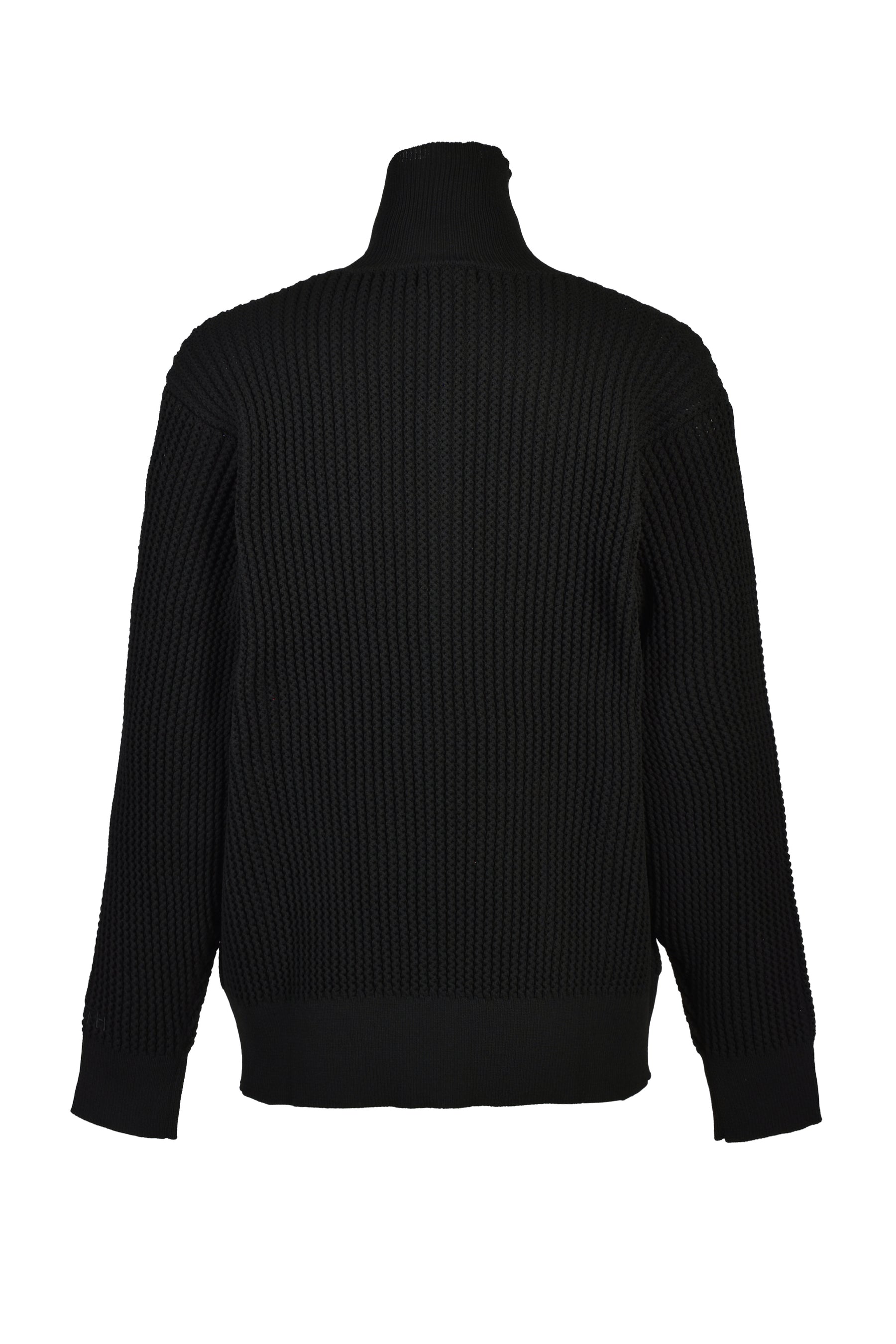 DRIVERS KNIT ZIP JACKET / BLK