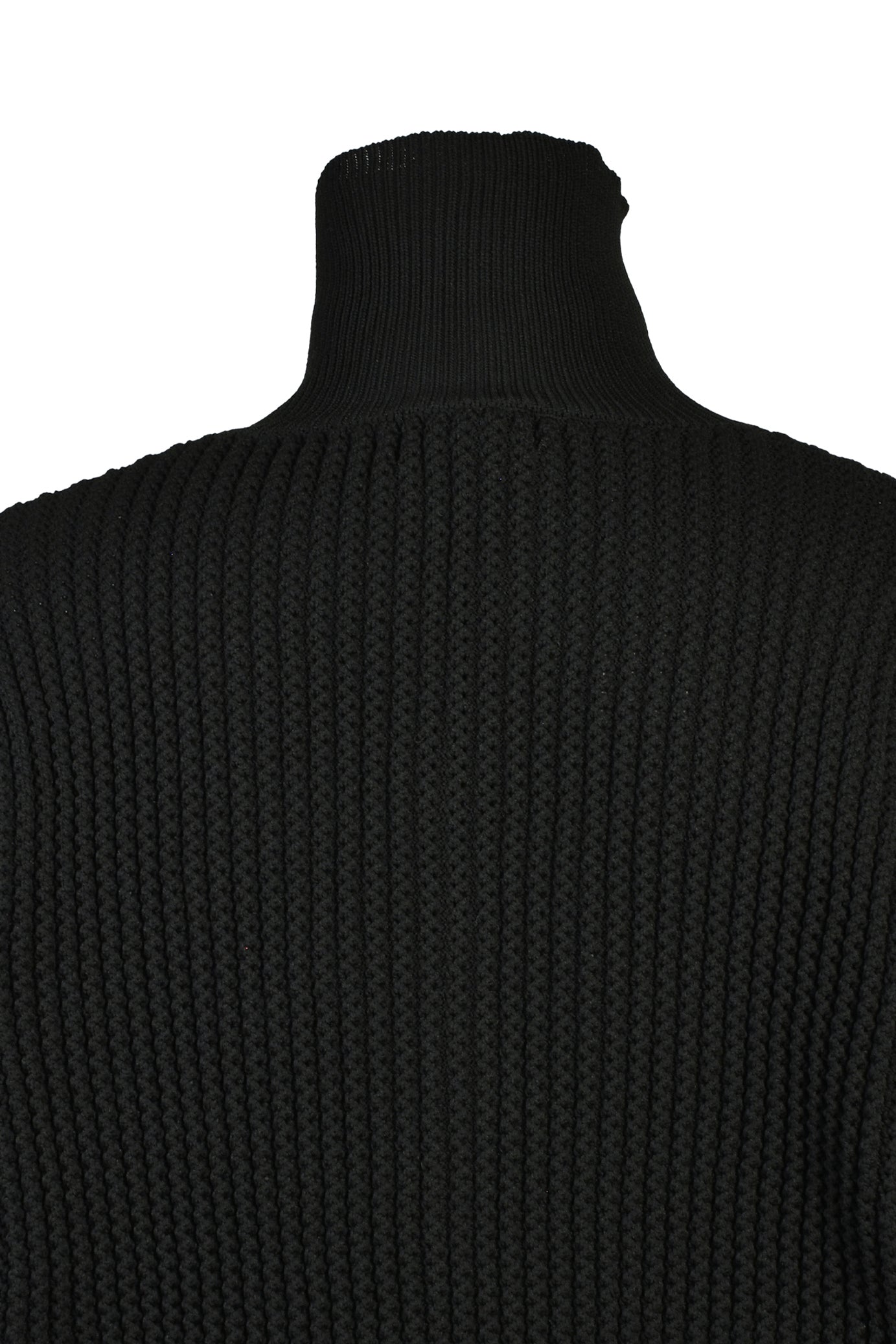 DRIVERS KNIT ZIP JACKET / BLK