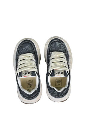 OLIVER GRAFFITI LOW CANVAS / BLK
