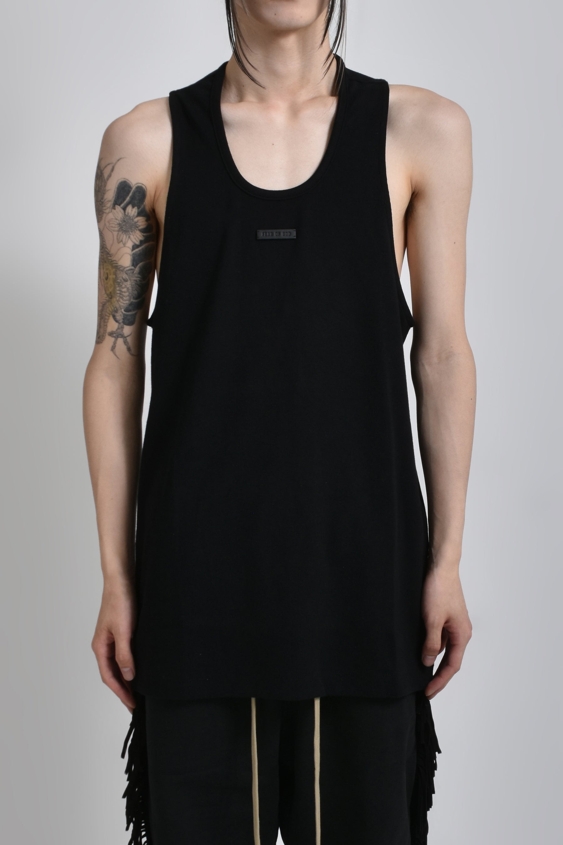 RIBBED TANK / WHT