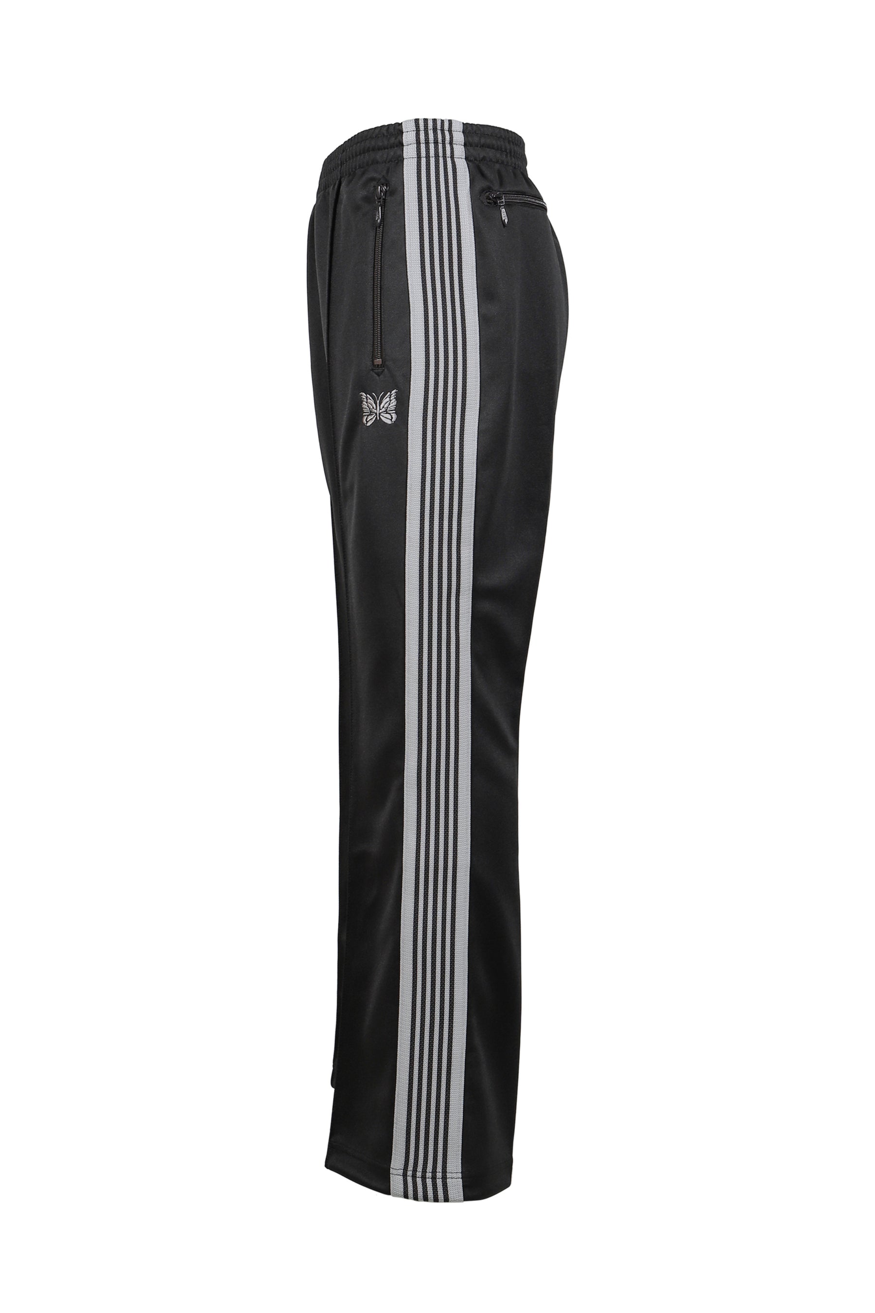 BOOT-CUT TRACK PANT - POLY SMOOTH / CHA