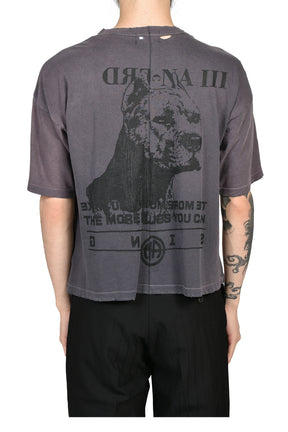 NA PITBULL T-SHIRT (20TH EXCLUSIVE) / TRASHED BLK