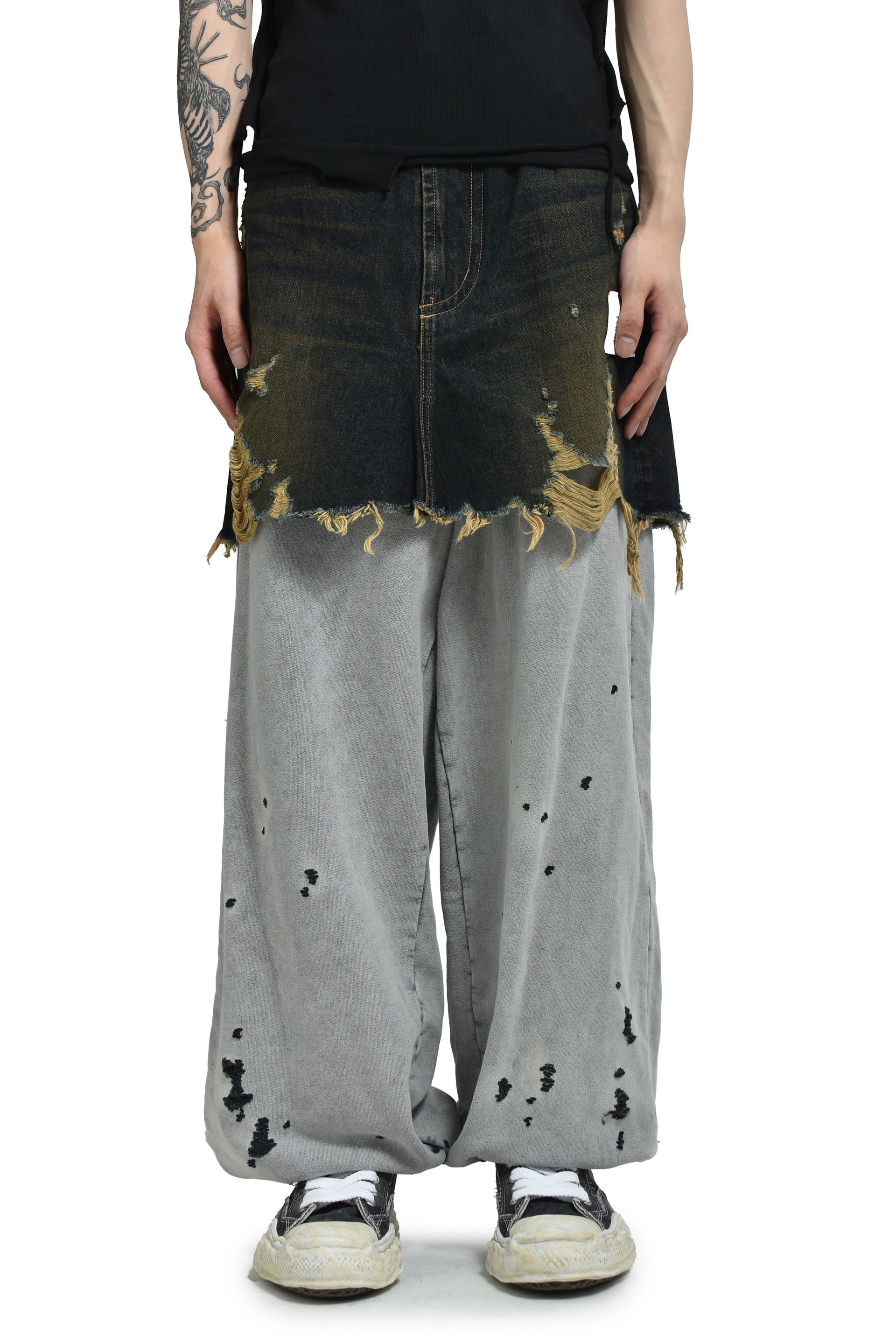 WAIST LAYERED JEANS / IND