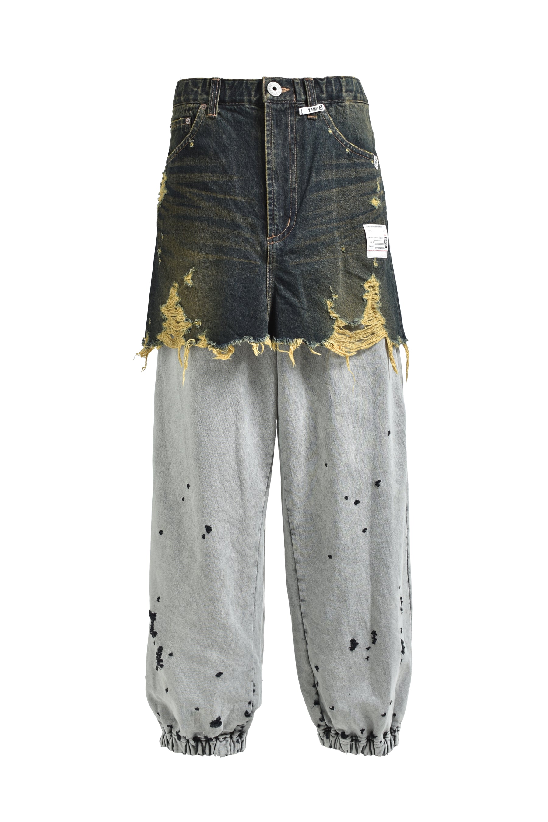 WAIST LAYERED JEANS / IND