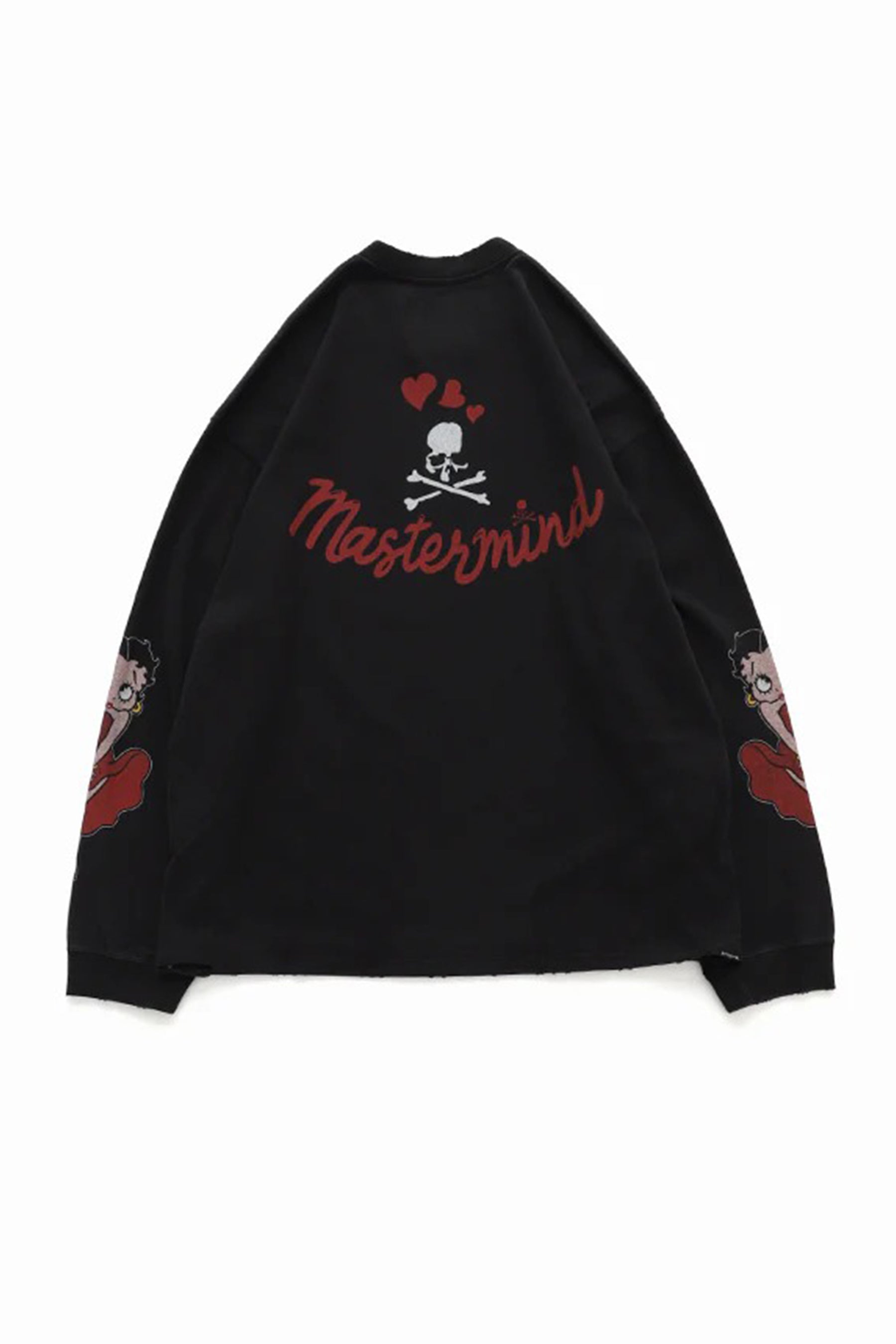 L/S TEE ( DAMEGED ) BOXY FIT / MULTI COLOR