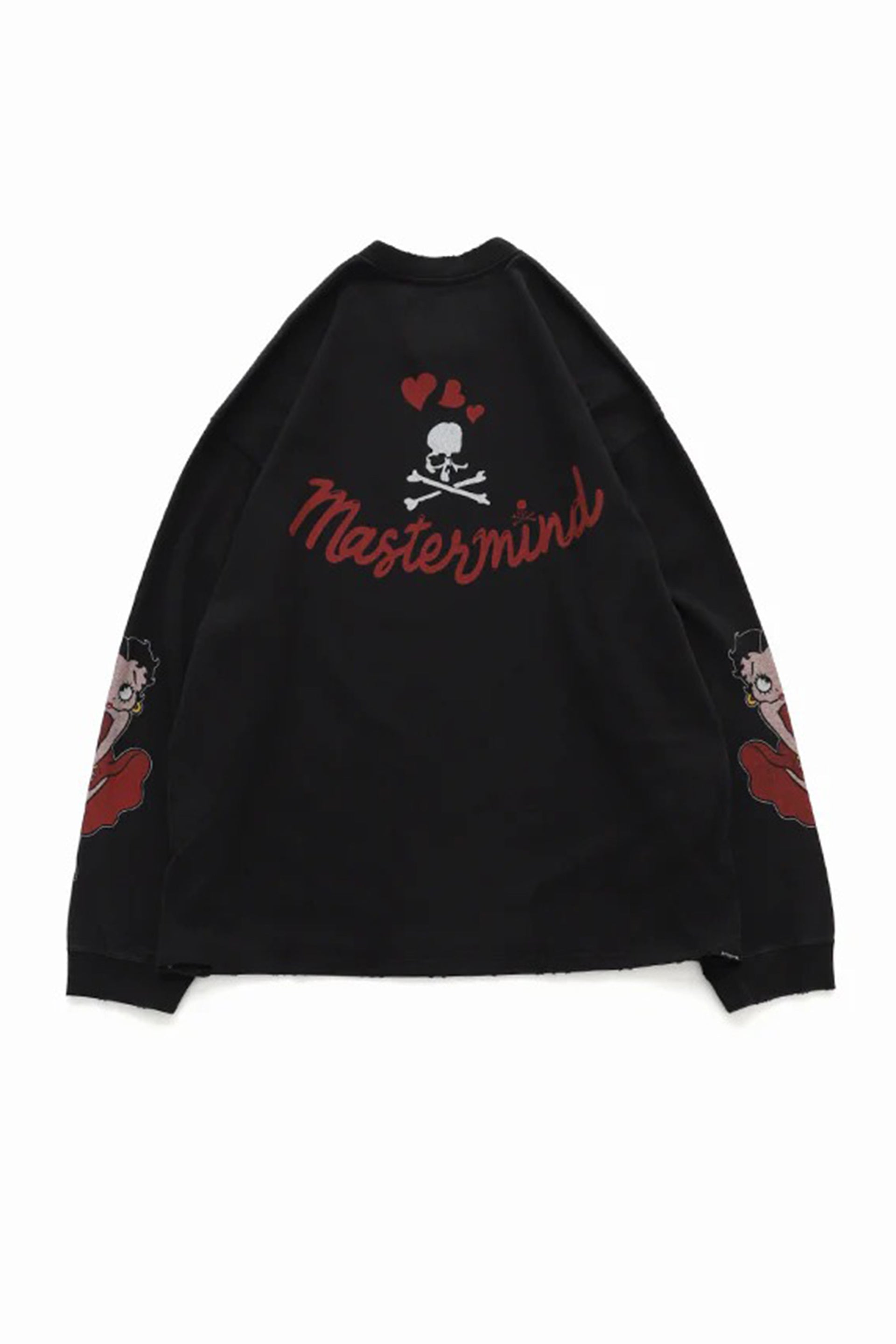 L/S TEE ( DAMEGED ) BOXY FIT / MULTI COLOR