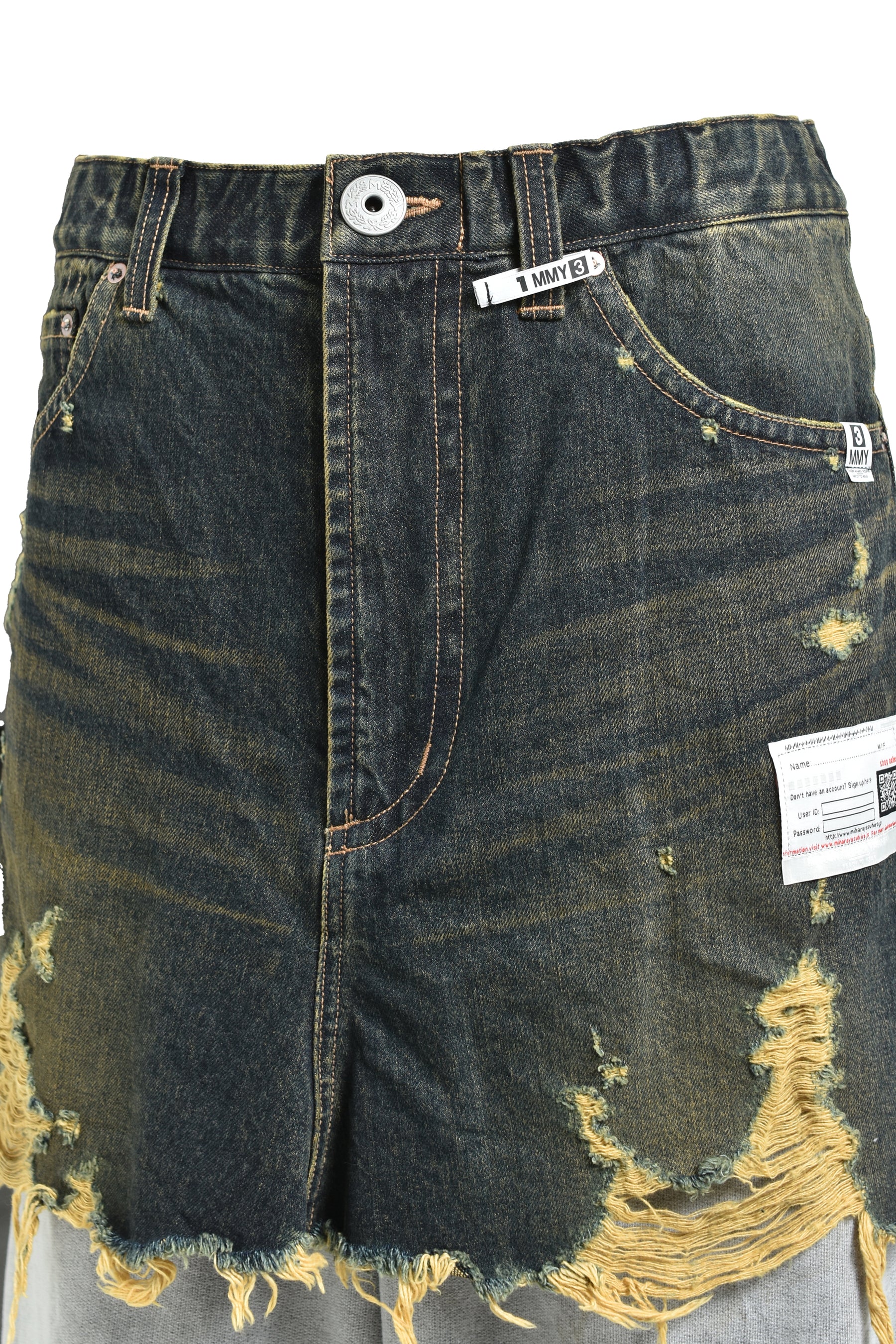 WAIST LAYERED JEANS / IND