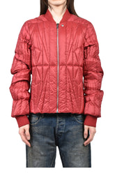 MONCLER + RICK OWENS GEOCAMO FLIGHT JACKET / DUSTY PNK