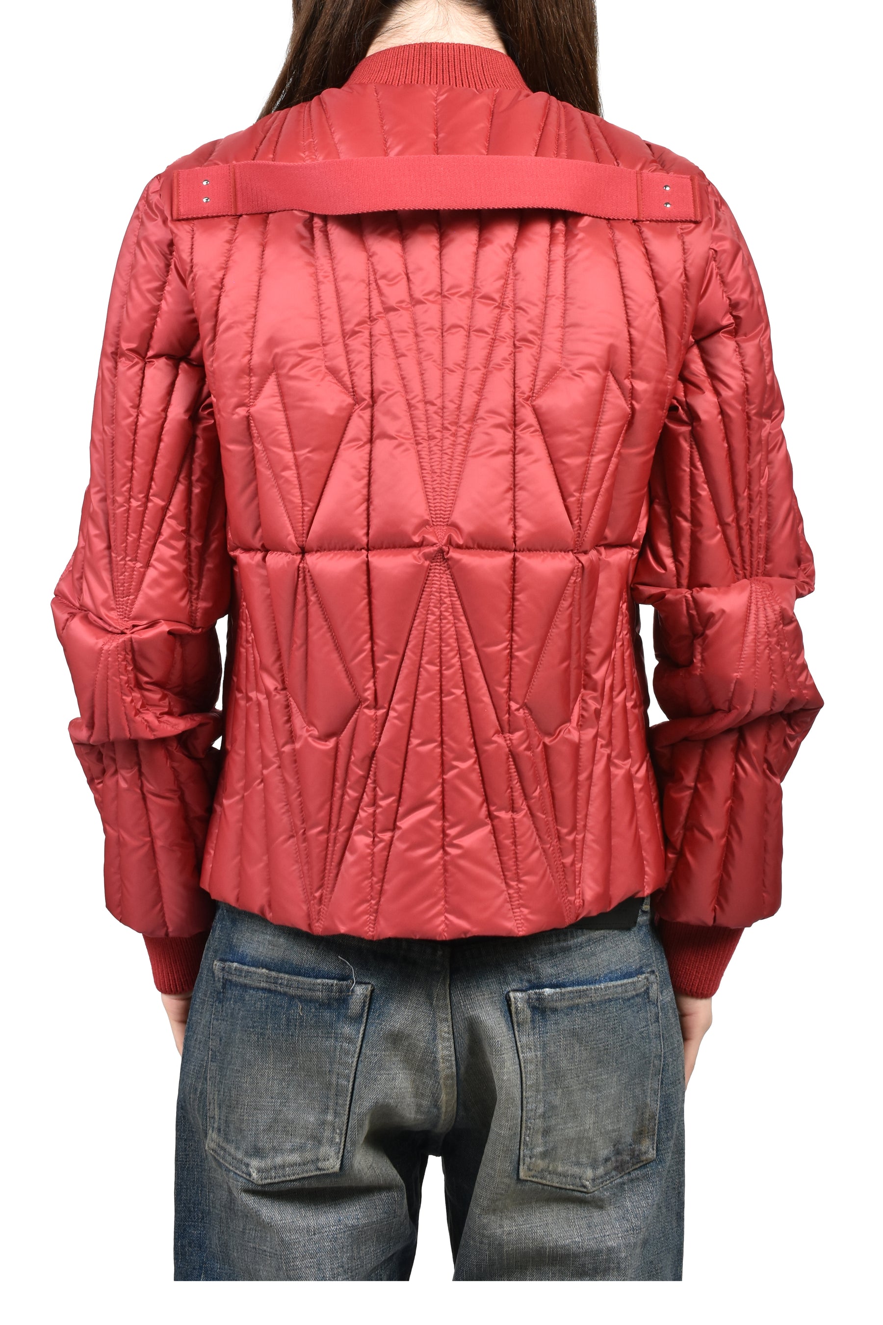 MONCLER + RICK OWENS GEOCAMO FLIGHT JACKET / DUSTY PNK