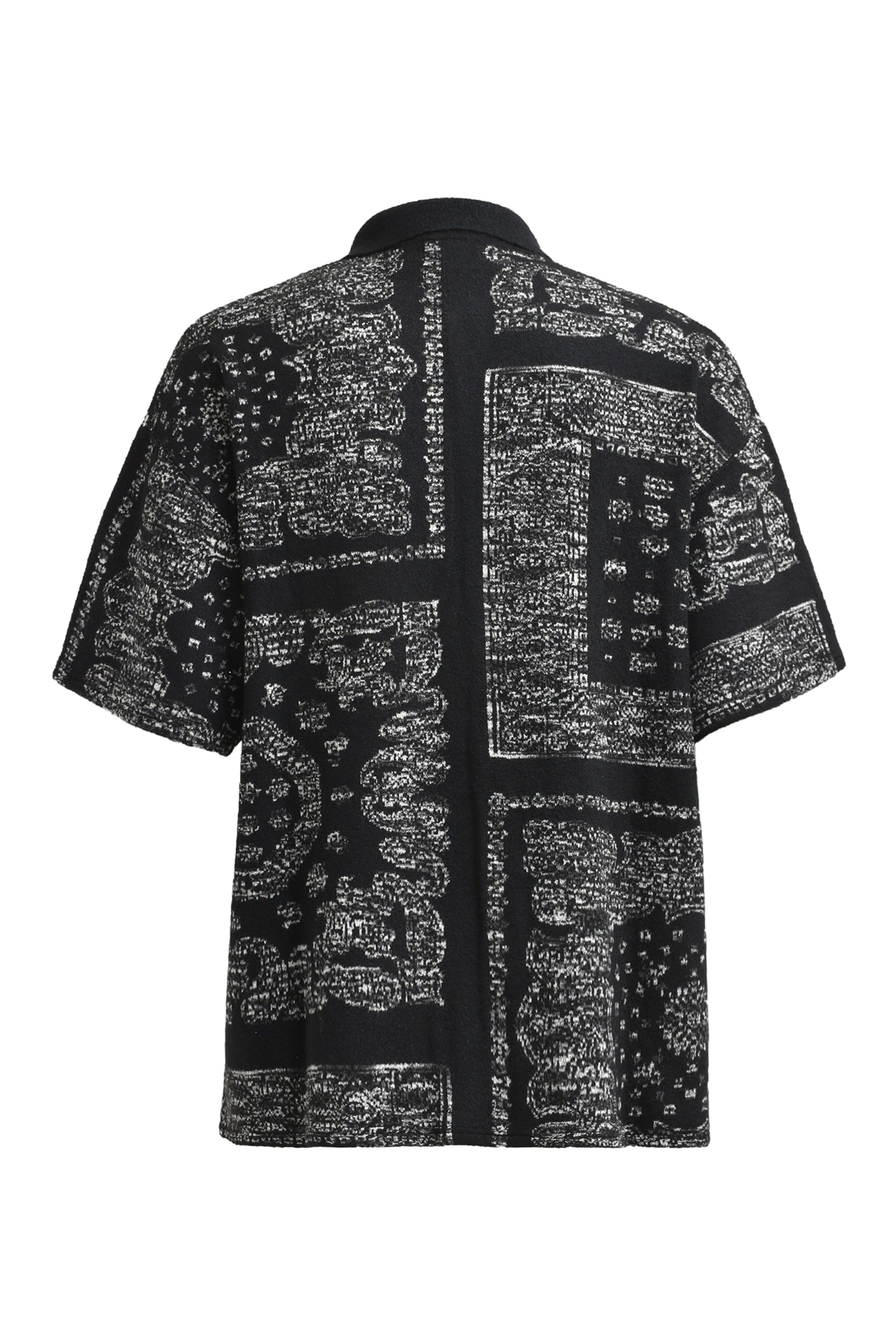 BREATH BR PAISLEY SS SHIRT / BLK
