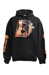 JESUS LOGO PULLOVER HOODIE / BLK