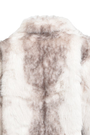 FAUX FUR  JACKET / CRE