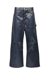 COATING SHINY RIGID DENIM PANTS / IND