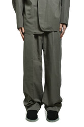 DRAWSTRING STRAIGHT PANT / WILLOW 