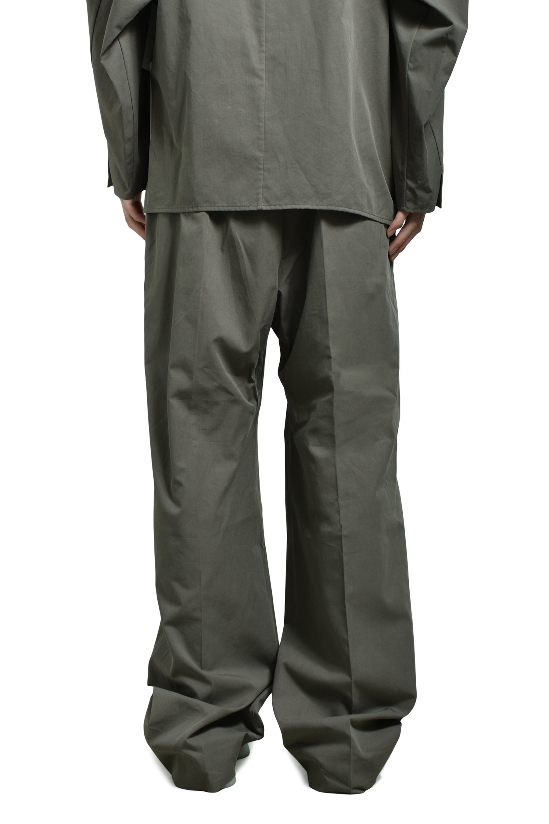 DRAWSTRING STRAIGHT PANT / WILLOW 