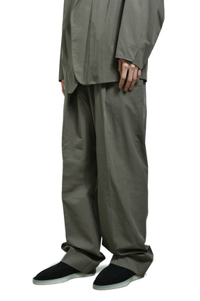 DRAWSTRING STRAIGHT PANT / WILLOW 