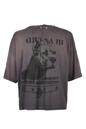 NA PITBULL T-SHIRT (20TH EXCLUSIVE) / TRASHED BLK
