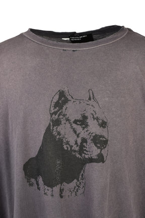 NA PITBULL T-SHIRT (20TH EXCLUSIVE) / TRASHED BLK