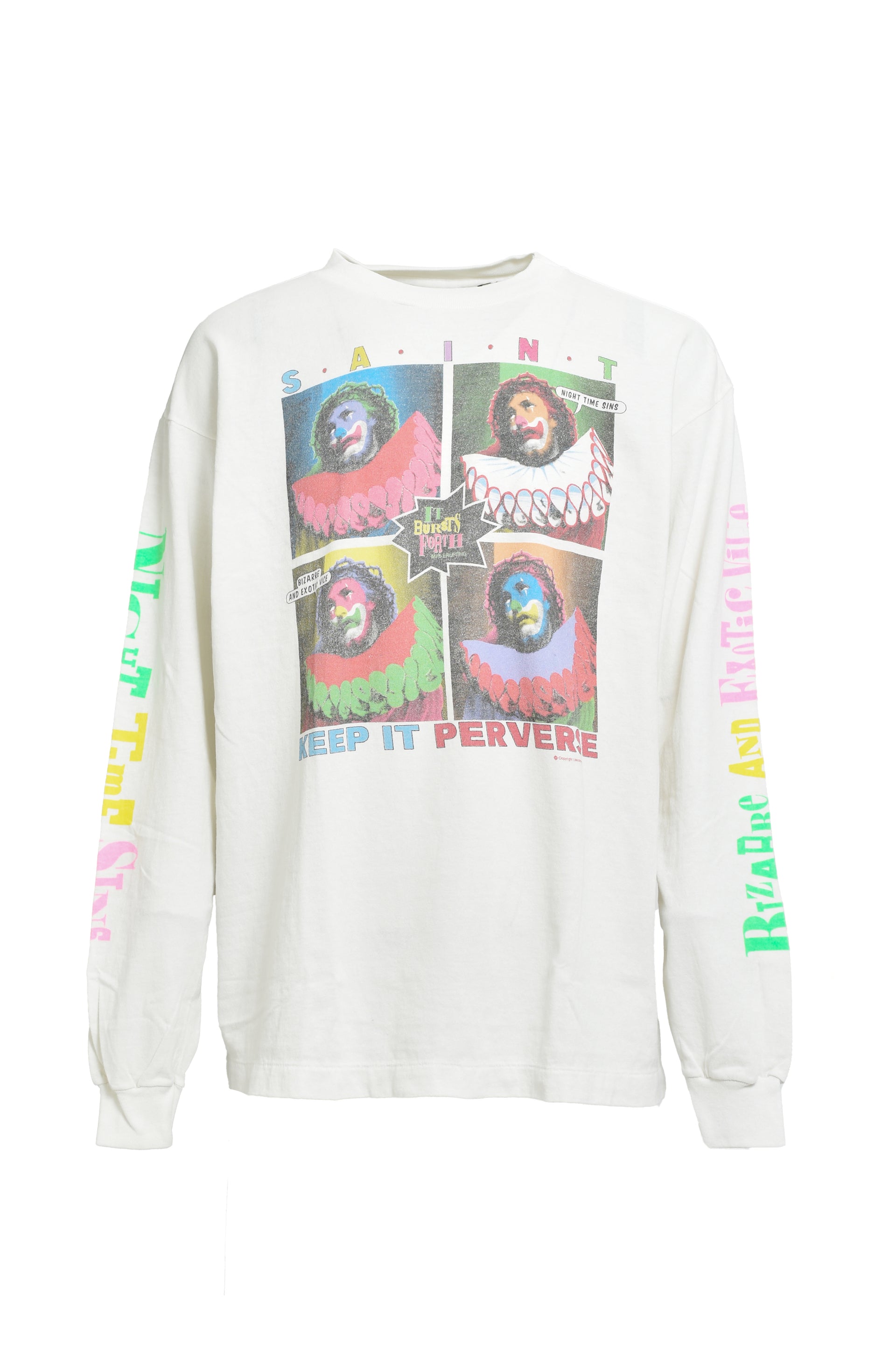 LS TEE/KEEP IT / WHT