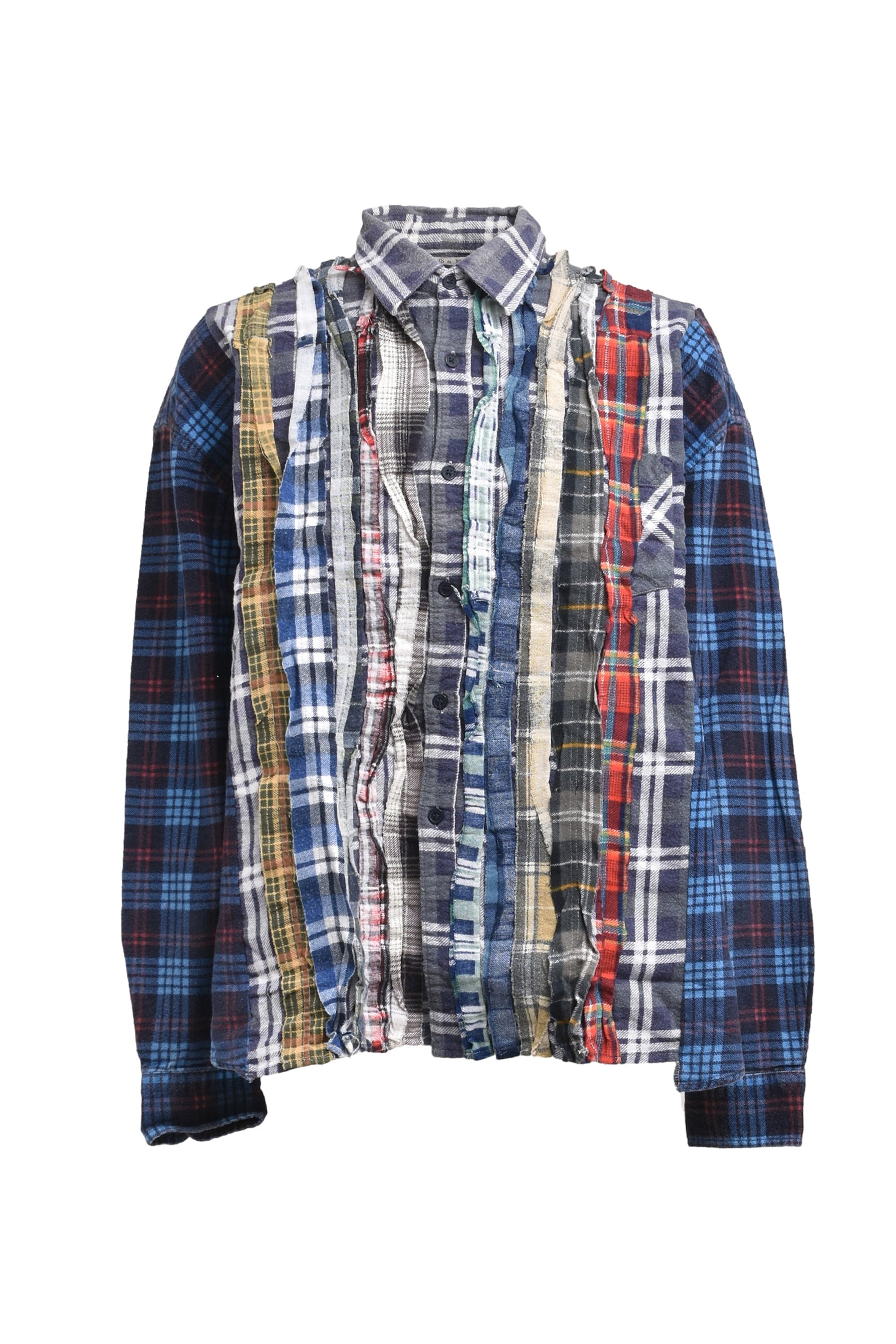 Needles ニードルス SS24 FLANNEL SHIRT -> RIBBON WIDE SHIRT ...