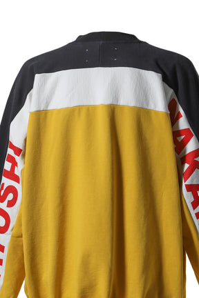 TEAM SATOSHI CREWNECK / YEL/BLK